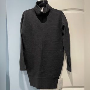 NEW WITH TAGS Lululemon “CALL for COZY DRESS” COLOR:Black, SIZE:4!